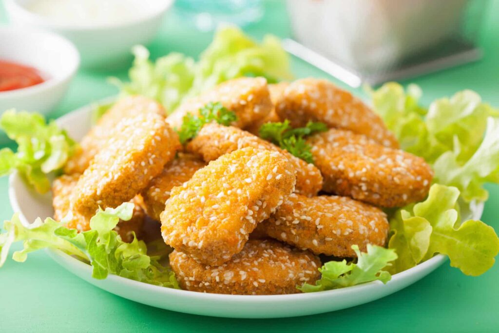 comida-vegana-para-llevar-nuggets